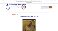Desktop Screenshot of genealogy-made-easier.com